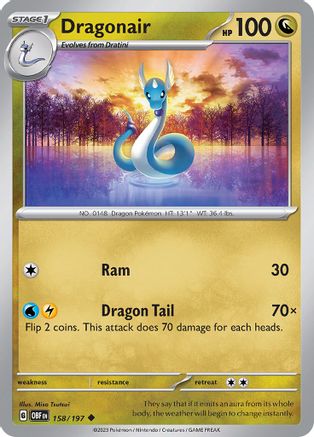 Dragonair 158/197 - SV03 Obsidian Flames