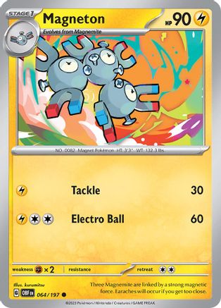 Magneton 064/197 - SV03 Obsidian Flames