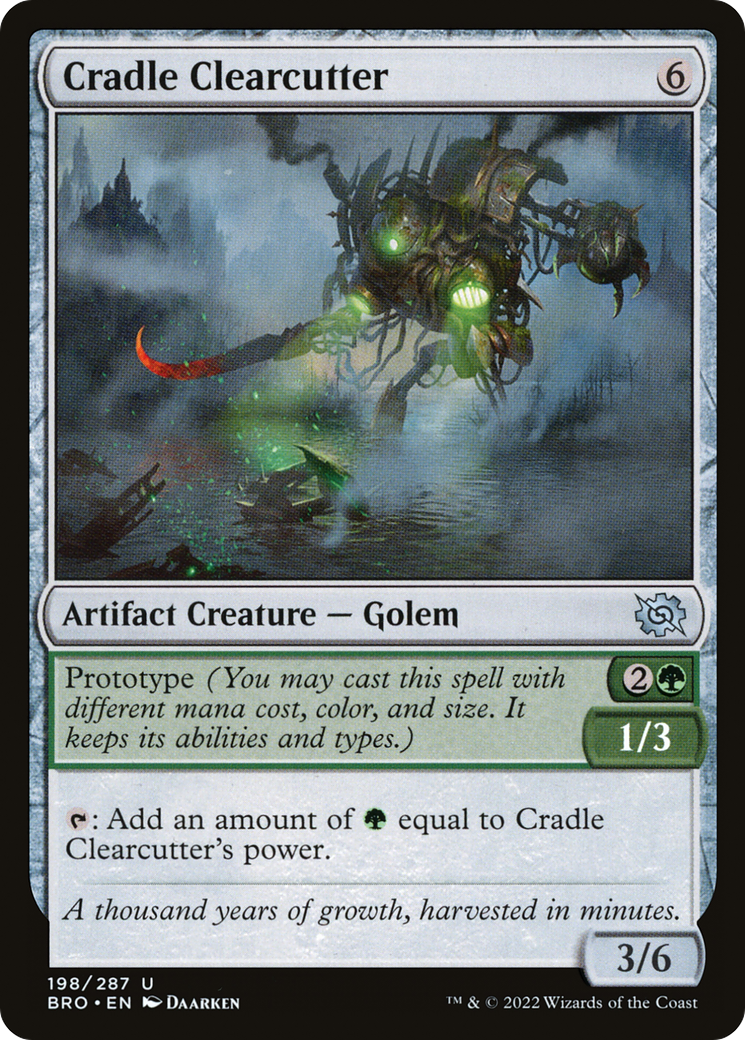 Cradle Clearcutter (BRO-198) - The Brothers' War