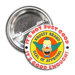 Krusty Seal of Approval Button