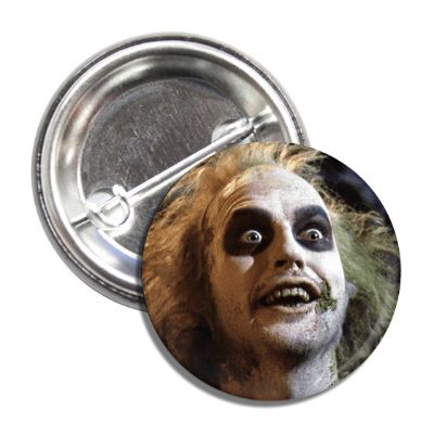 Beetlejuice Button