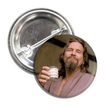 The Dude "Big Lebowski" Button