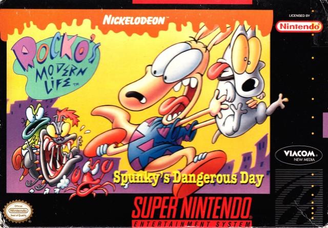 Rocko's Modern Life Spunky's Dangerous Day (Super Nintendo)