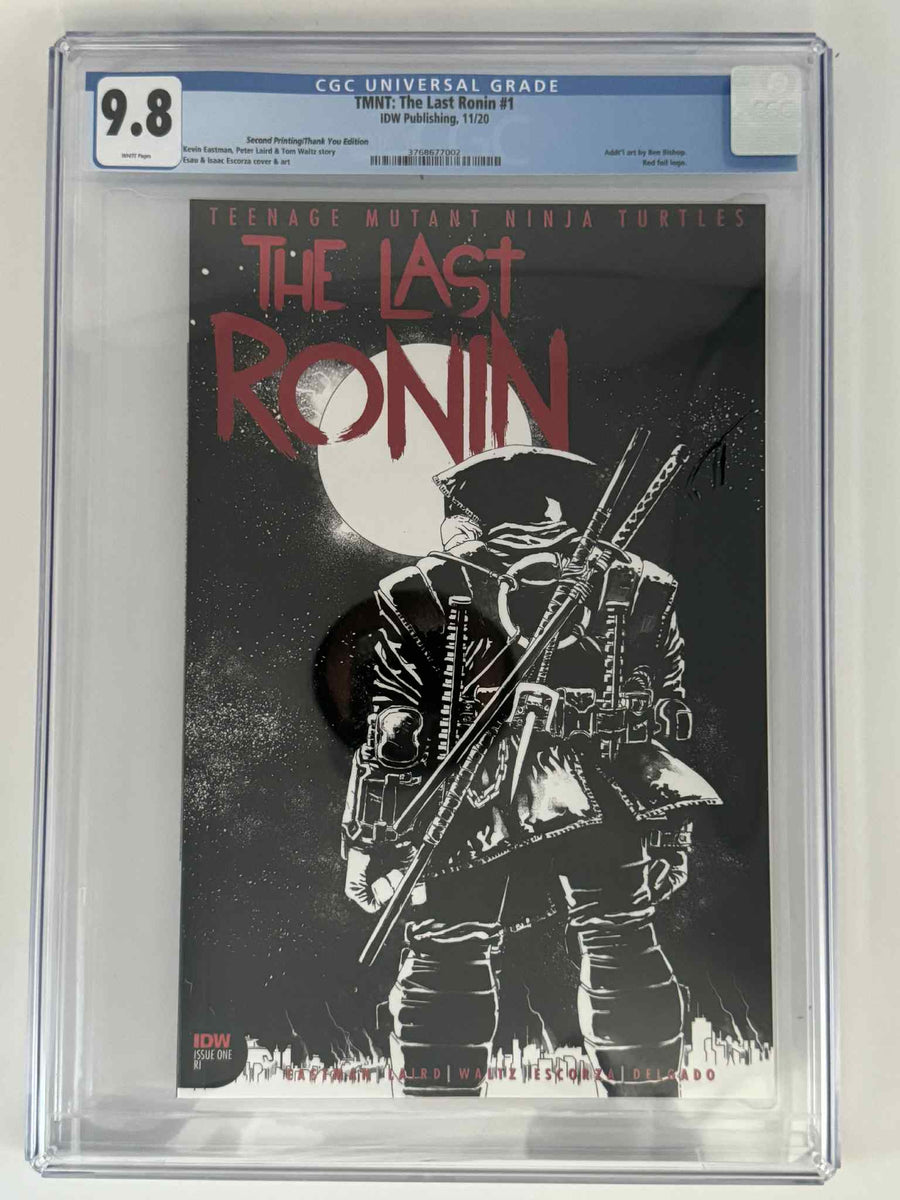 TMNT: The Last Ronin #1 CGC 9.8 Blue Label Escorza Exclusive Var