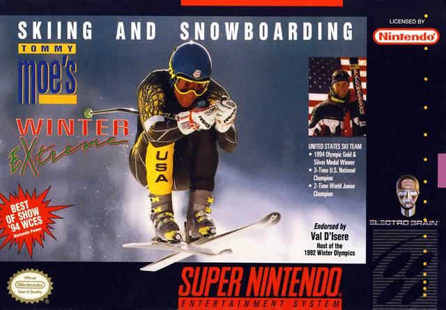 Skiing & Snowboarding: Tommy Moe's Winter Extreme (Super Nintendo)