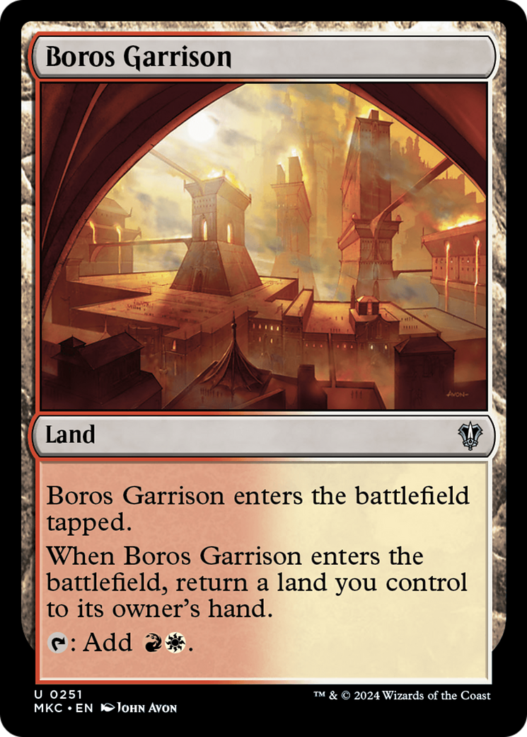 Boros Garrison (MKC-251) - Murders at Karlov Manor Commander