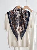 New Breathable Versatile Silk Chiffon Scarf For Women, Also Usable As A Shawl