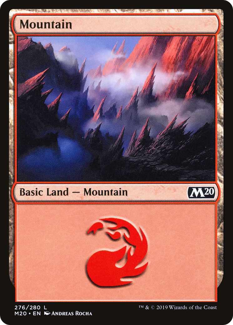 Mountain (M20-276) - Core Set 2020 Foil