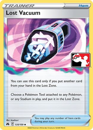 Lost Vacuum 135/159 - Prize Pack Series Cards Holofoil