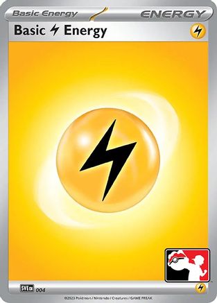 Basic Lightning Energy 004 - Prize Pack Series Cards Holofoil