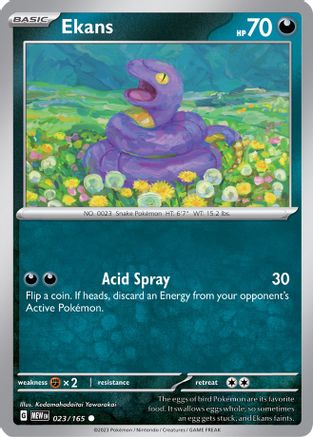 Ekans 023/165 - SV Scarlet & Violet 151