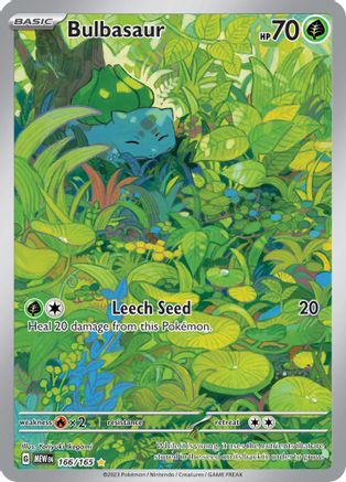 Bulbasaur 166/165 - SV Scarlet & Violet 151 Holofoil