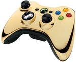 Gold Chrome Xbox 360 Controller (Xbox 360)