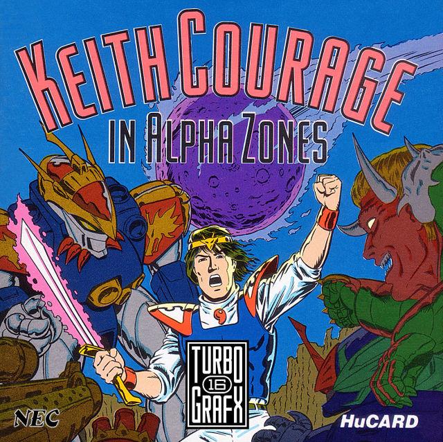 Keith Courage In Alpha Zones (TurboGrafx-16)