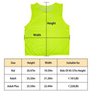 5Pcs Mesh Scrimmage Vests Soccer Basketball Team Training Pinnies Jerseys Shirt Adult Size