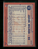 2026 Topps Baseball 35th Ann. Chrome Aqua Refractors Jacob Wilson #/199 #91C-35
