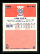 1986-87 Fleer Sam Bowie Rookie #13