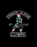 Demon Slayer Tanjiro Kamado Black Unisex Tee