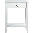Wooden Nightstand End Table Storage Display