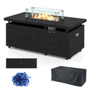 51-Inch Propane Fire Pit Table with 50,000 BTU Gas Burner