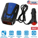 Radar Detector Car 16 Band V7 Speed Safety Voice Alert Car Radar LED Display City Highway Mode Auto 360¡ Detection