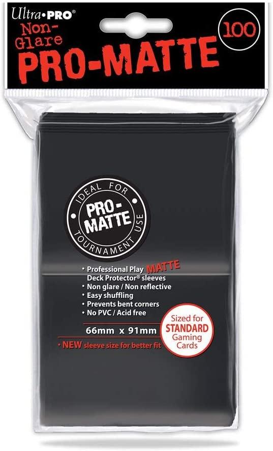 Ultra Pro Deck Protector Standard Size Sleeves Matte 100-Count – Ralphie's Funhouse