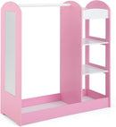 Kids Dress Up Storage with Mirror