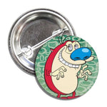 Stimpy "Ren and Stimpy" Button