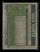 2026 Topps Heritage Chrome Nick Kurtz #275