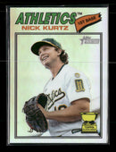2026 Topps Heritage Chrome Nick Kurtz #275