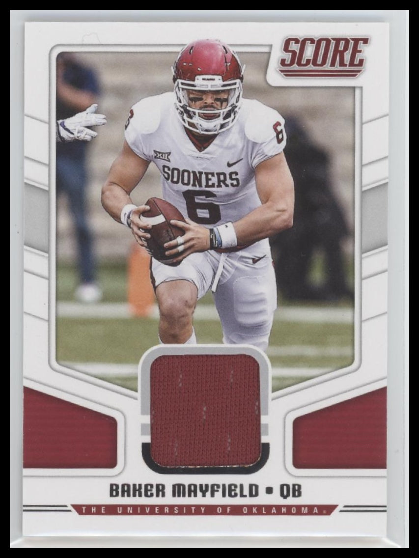 2018 Score Collegiate Jerseys Baker Mayfield #3