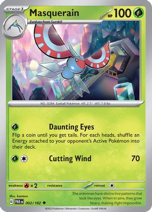 Masquerain 002/182 - SV04 Paradox Rift