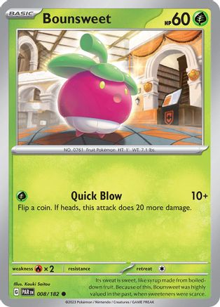 Bounsweet 008/182 - SV04 Paradox Rift