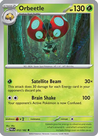Orbeetle 012/182 - SV04 Paradox Rift