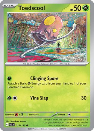Toedscool 015/182 - SV04 Paradox Rift