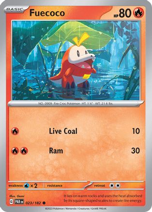 Fuecoco 023/182 - SV04 Paradox Rift