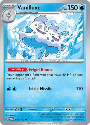 Vanilluxe 045/182 - SV04 Paradox Rift