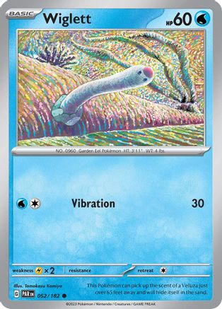 Wiglett 052/182 - SV04 Paradox Rift Reverse Holofoil