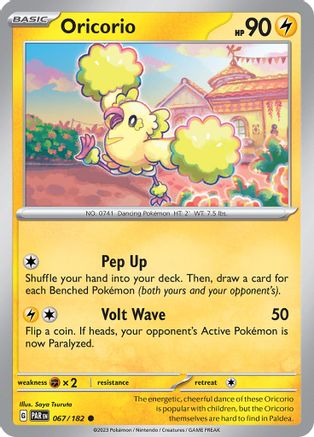 Oricorio 067/182 - SV04 Paradox Rift