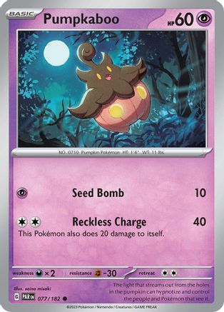 Pumpkaboo 077/182 - SV04 Paradox Rift