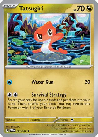 Tatsugiri 141/182 - SV04 Paradox Rift Reverse Holofoil
