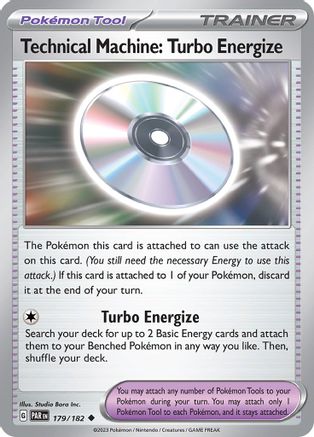 Technical Machine: Turbo Energize 179/182 - SV04 Paradox Rift Reverse Holofoil