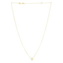 14k Yellow Gold Star of David Necklace