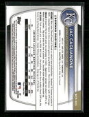 2025 Bowman Chrome Prospects Speckle Refractor Jac Caglianone #/299 #BCP-103