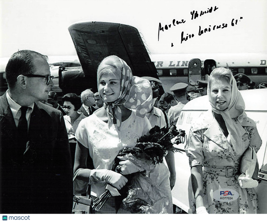 Marlene Schmidt Signed 8x10 Photo PSA Autographed