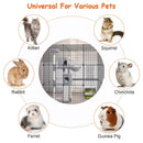 3 Tier Large Cat Cage Enclosure Indoor Cat Playpen Iron Construction Cat House Detachable Cat Crate With 2 Ladders Doors For 1-4 Cats 41.73ÓL x 41.73Ó