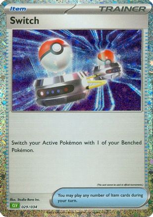 Switch (CLV) 029/034 - Trading Card Game Classic Holofoil