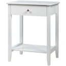 Wooden Nightstand End Table Storage Display