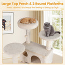 52 Inch Tall Cat Tree Tower for Indoor Cats