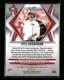 2025 Panini Phoenix Base Autographs Lazer Prizm Kyle Shanahan #/25 Auto #120